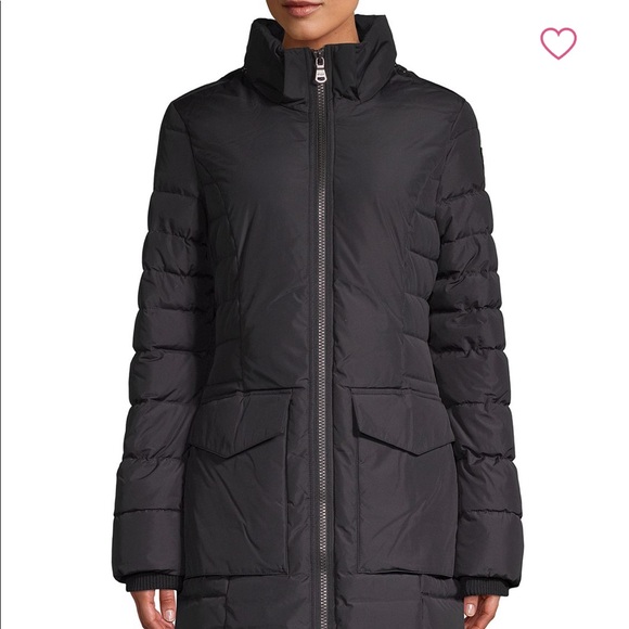 Pajar Fox Trim Hooded Parka Down Coat - Picture 4 of 8